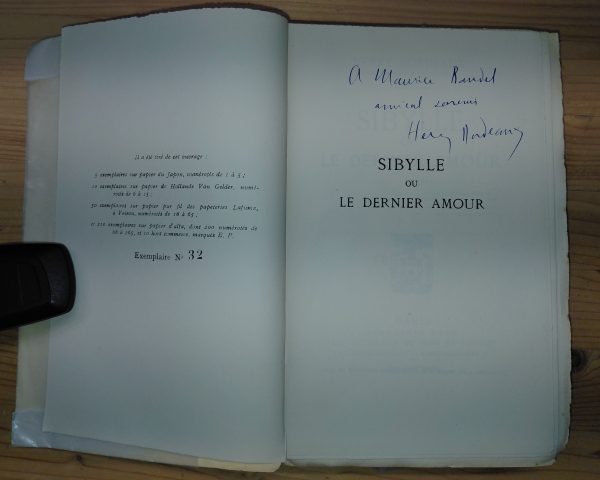 sibylle ou le dernier amour - Henri BORDEAUX - Image 2