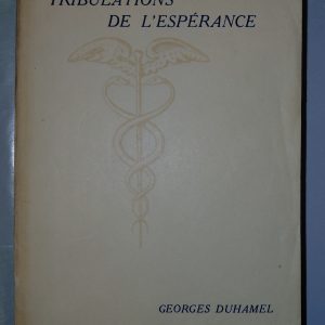 Tribulations de l'espérance - Georges DUHAMEL - Image principale