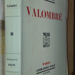 Valombré - Henri BORDEAUX - Image principale