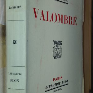 Valombré - Henri BORDEAUX - Image principale