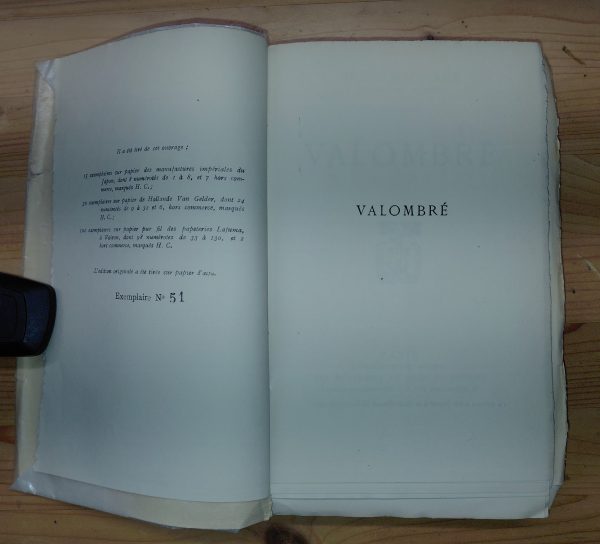 Valombré - Henri BORDEAUX - Image 2
