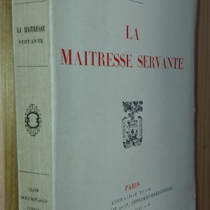 La Maîtresse servante - Jérôme et Jean Tharaud - Image principale