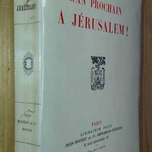 L’An prochain à Jérusalem - Jérôme et Jean Tharaud - Image principale
