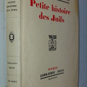 Petite histoire des Juifs - Jérôme et Jean Tharaud - Image principale