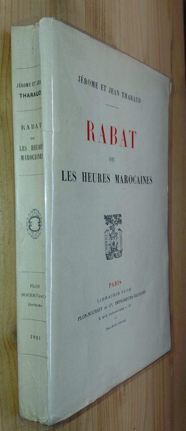Rabat, ou les heures marocaines - Jérôme et Jean Tharaud - Image principale