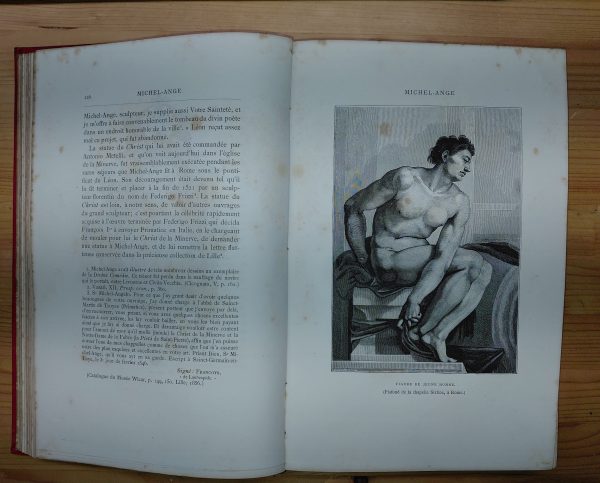 Michel Ange, Raphael & Léonard de Vinci - Charles CLEMENT - Image 9