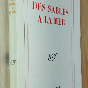 Des sables à la mer. Pages marocaines - Henri BOSCO - Image principale