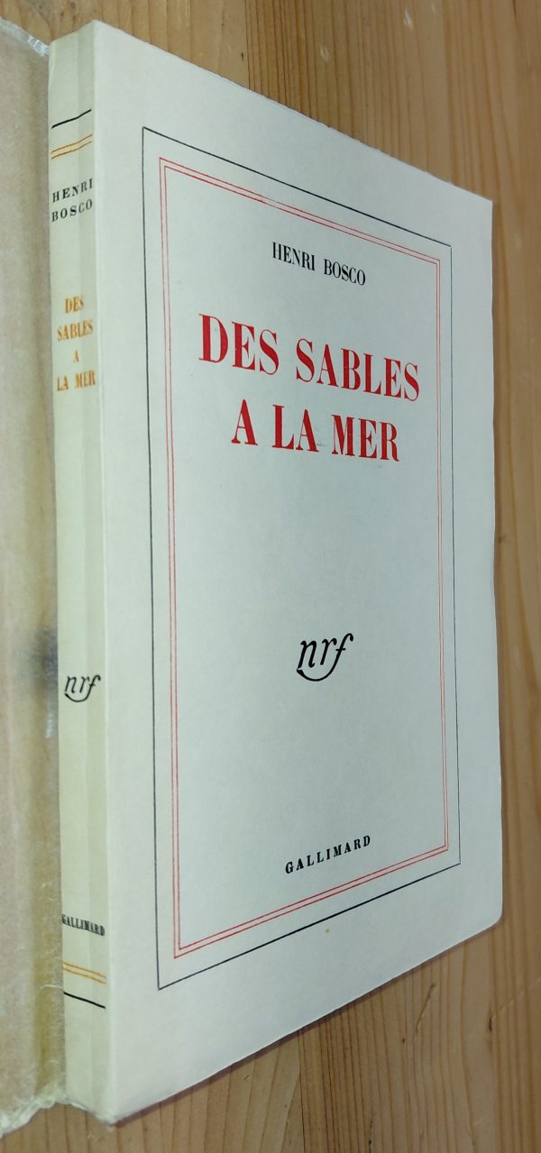 Des sables à la mer. Pages marocaines - Henri BOSCO - Image principale