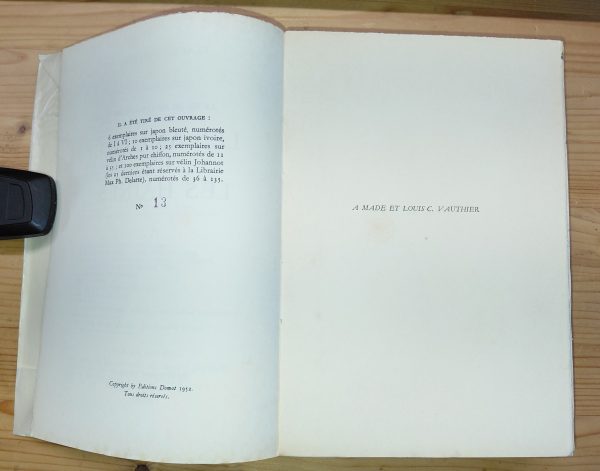 Les amours et les haines (La vie de Philippe DENIS 3/4) - Claude Aveline - Image 2