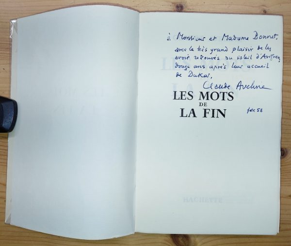 LES MOTS DE LA FIN - Claude Aveline - Image 2