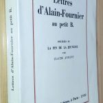 Lettres d'alain Fournier au petit B - Claude Aveline - Image principale