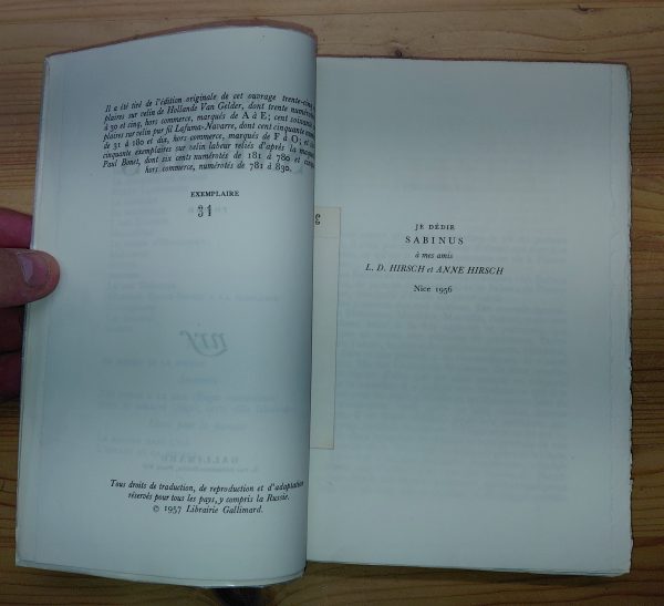 Sabinus - Henri BOSCO - Image 3