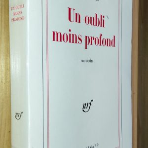 Un oubli moins profond - Henri BOSCO - Image principale