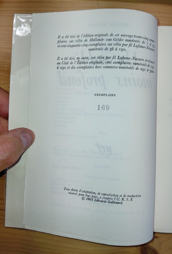 Un oubli moins profond - Henri BOSCO - Image 2