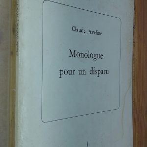 Monologue pour un disparu - Claude Aveline - Image principale